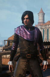 Tristane in casual attire